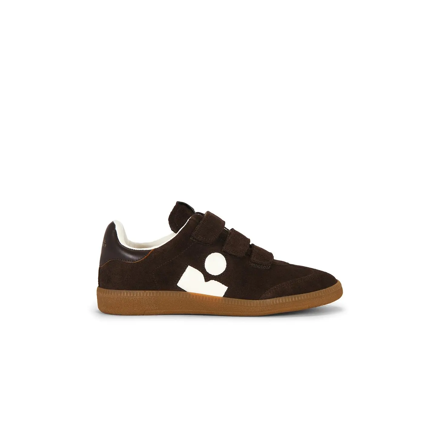 Isabel Marant Beth Sneaker in Chocolate & Milky White