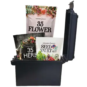 Gardening Seeds Kit - 105 Varieties of Vegetable, Fruit, Herb, and Flower Seeds