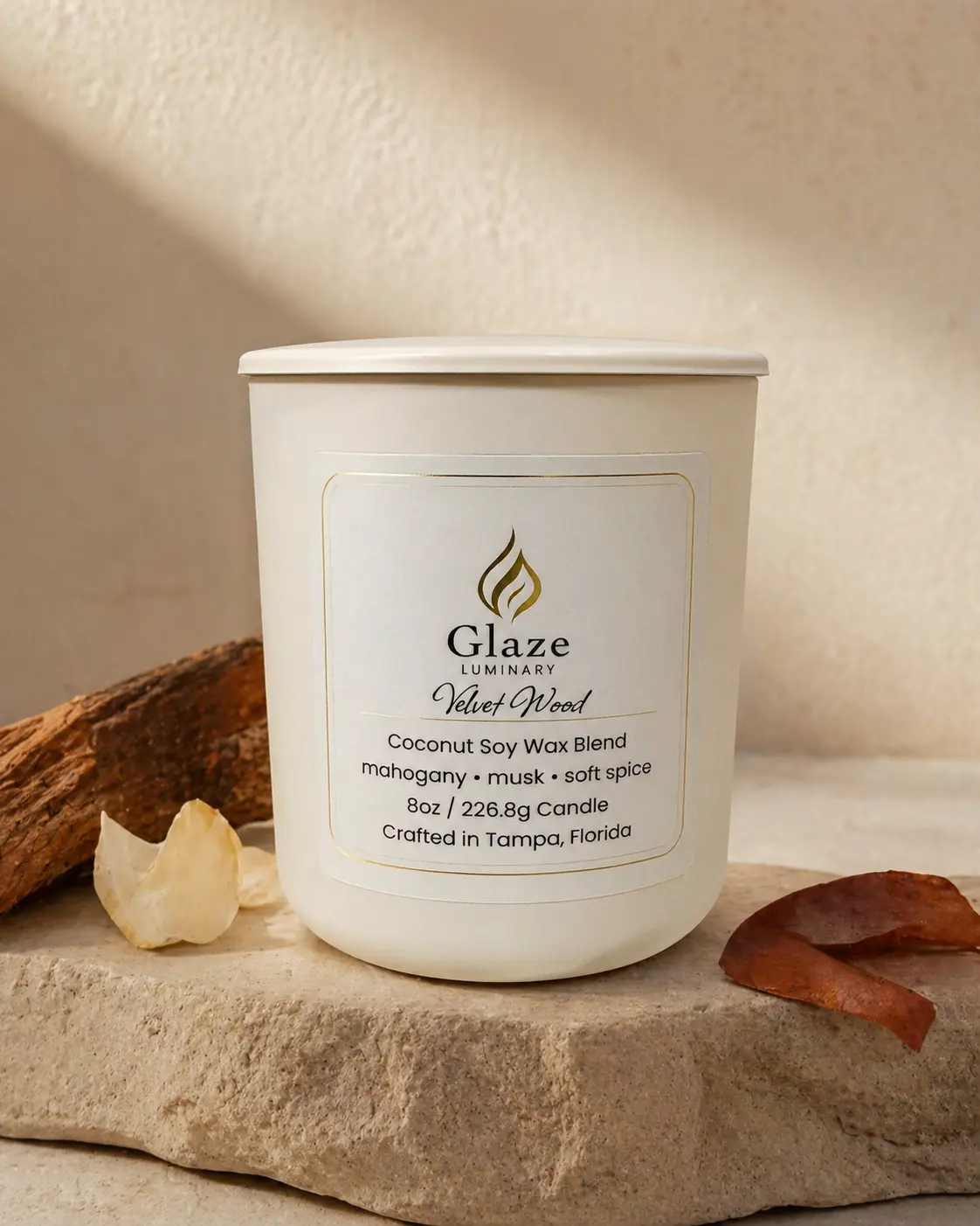 Velvet Wood Candle Velvet Wood Candle
