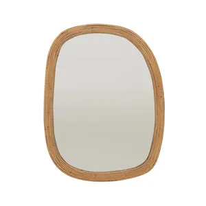 Rattan Mirror