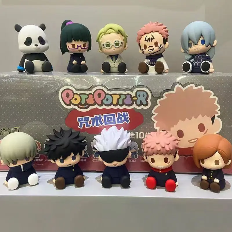Jujutsu Kaisen Blind Box - Authentic Gojo & Fushiguro Megumi Anime Figure, Cartoon Collectible Toy for Anime Fan