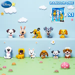 1PC Disney Officially Licensed Cute Healing Style Disney Dog Series Decorative Keychain, Keychain Surprise Collectibles, Blind Bag Little Happiness Shopping Eye-catching Goodies Resin Material Daily Travel Friends Party