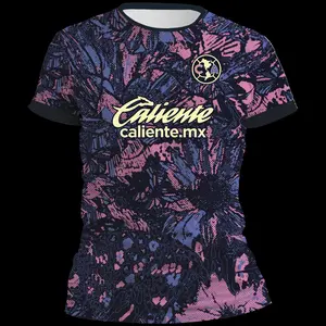 Liga MX Football Jersey Playera America Tercero 24 25, Champions Soccer Jersey, Gift For Fans, Football Team Uniform, Men Soccer Gear, Sport Apparel