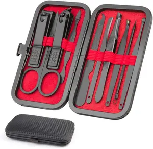 Manicure Set, Mens Grooming Kit, Nail Care Set, Manicure Kit for Men and Women,Nail Kit,Grooming Kit,Nail Clipper Set,Stocking Stuffers,Stocking Stuffers for Teen Boys,Gifts for Men
