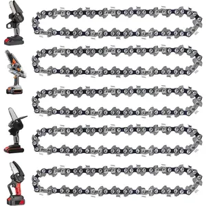 5 count 4 Inch Mini Chainsaw Chain for Stihl GTA 26, 4 Inch Replacement Chains for Cordless Electric Portable Mini Chainsaw for  Branch  (28 Drive Links)