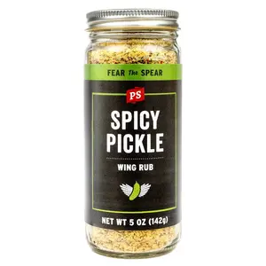 Spicy Dill Pickle Wing Rub 4.2 oz - Spicy, Dill Flavor for Chicken