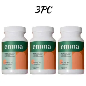 3 Pack Emma Relief Supplement Keto for Gut Bloating  60 Capsules