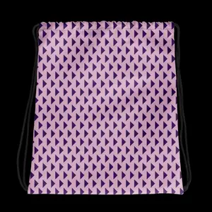 Drawstring bag - Pink Diamonds