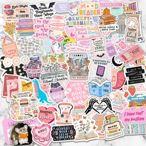 106-212 PCS Book Stickers For Kindles, Smutty Romance Booktok Stickers for Ipad, Tablets, Water Bottle, Laptops