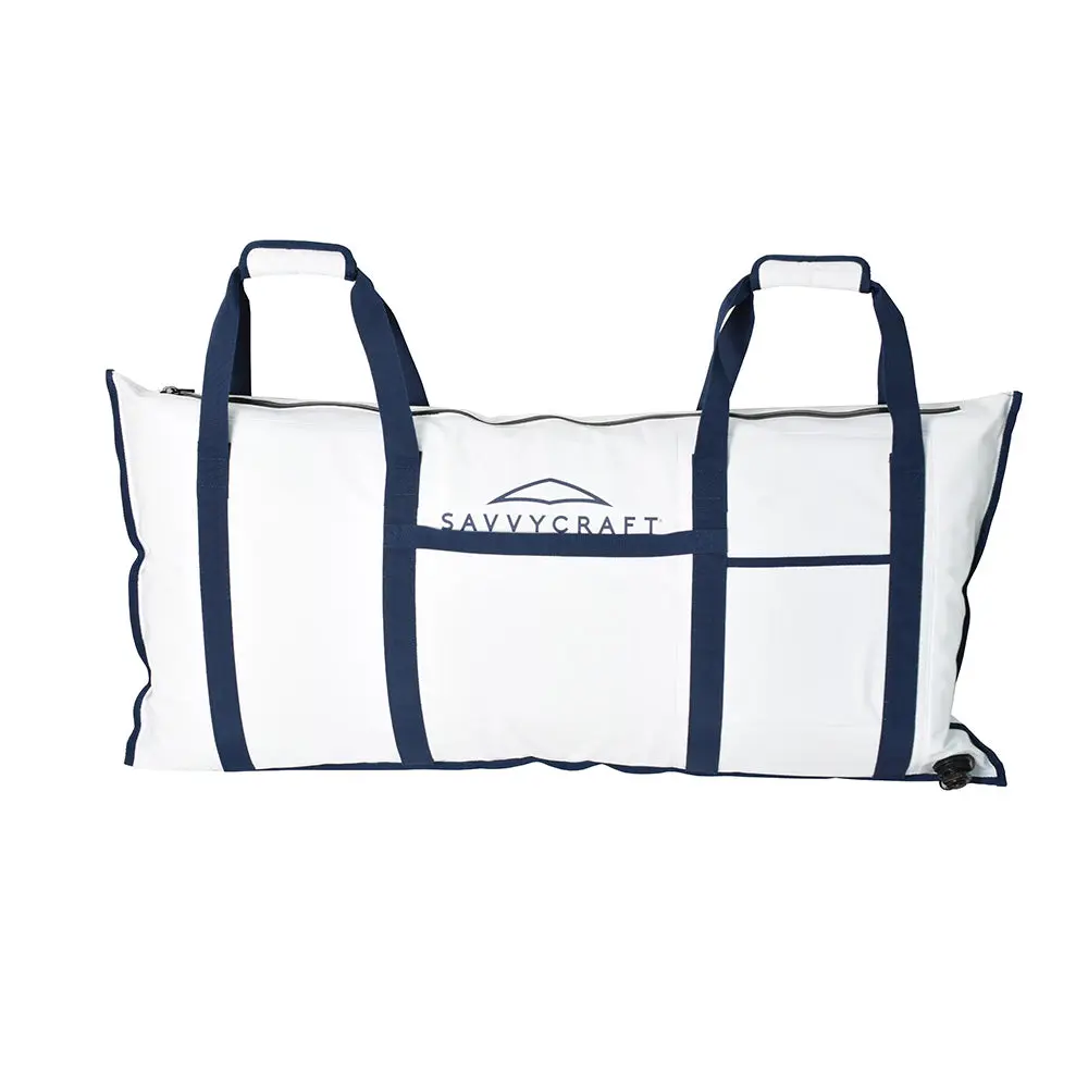 SavvyCraft® Insulated Fish Kill Bag - Waterproof PVC, Leakproof, Portable, Keeps Catch Fresh for 48 Hours, Durable with Strong Handles & Watertight Zippers