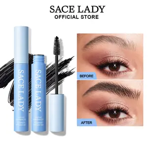SACE LADY Waterproof Eyebrow Styling Gel With Brush Non Sticky Long-wear Sculpt Lift Brow Styling Soap Eyebrow Makeup 1PC Brow Gel Eyebrow Gel