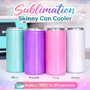 Sublimation Blank - Can Cooler - Water Bottle - Blanks For Sublimation - Crafting Supplies