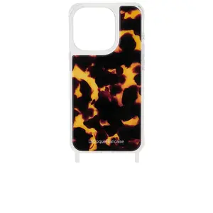La Coque Francaise Print Rings Iphone15 Pro Case in Tortoise