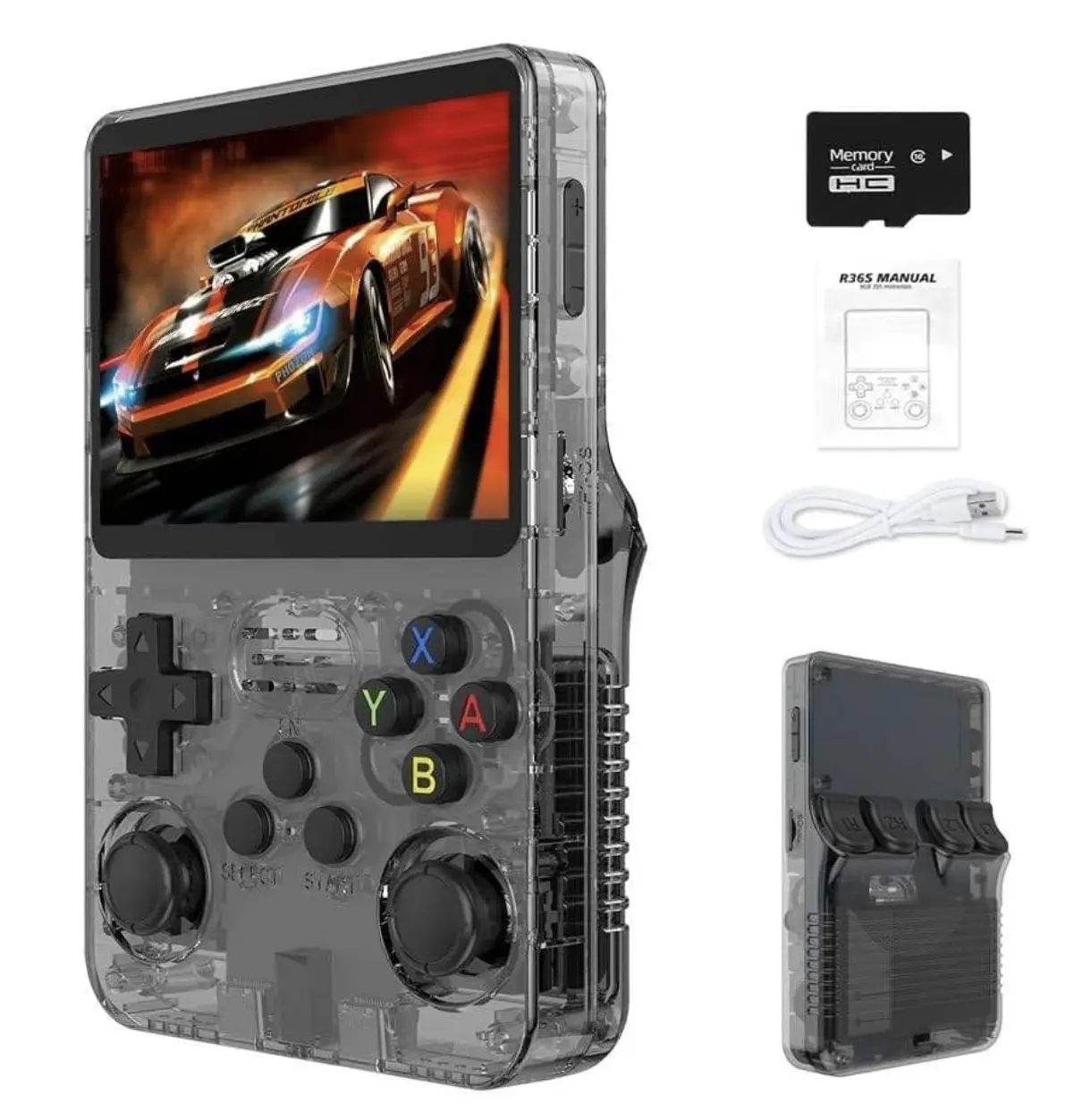 R36MAX Retro Handheld Game Console