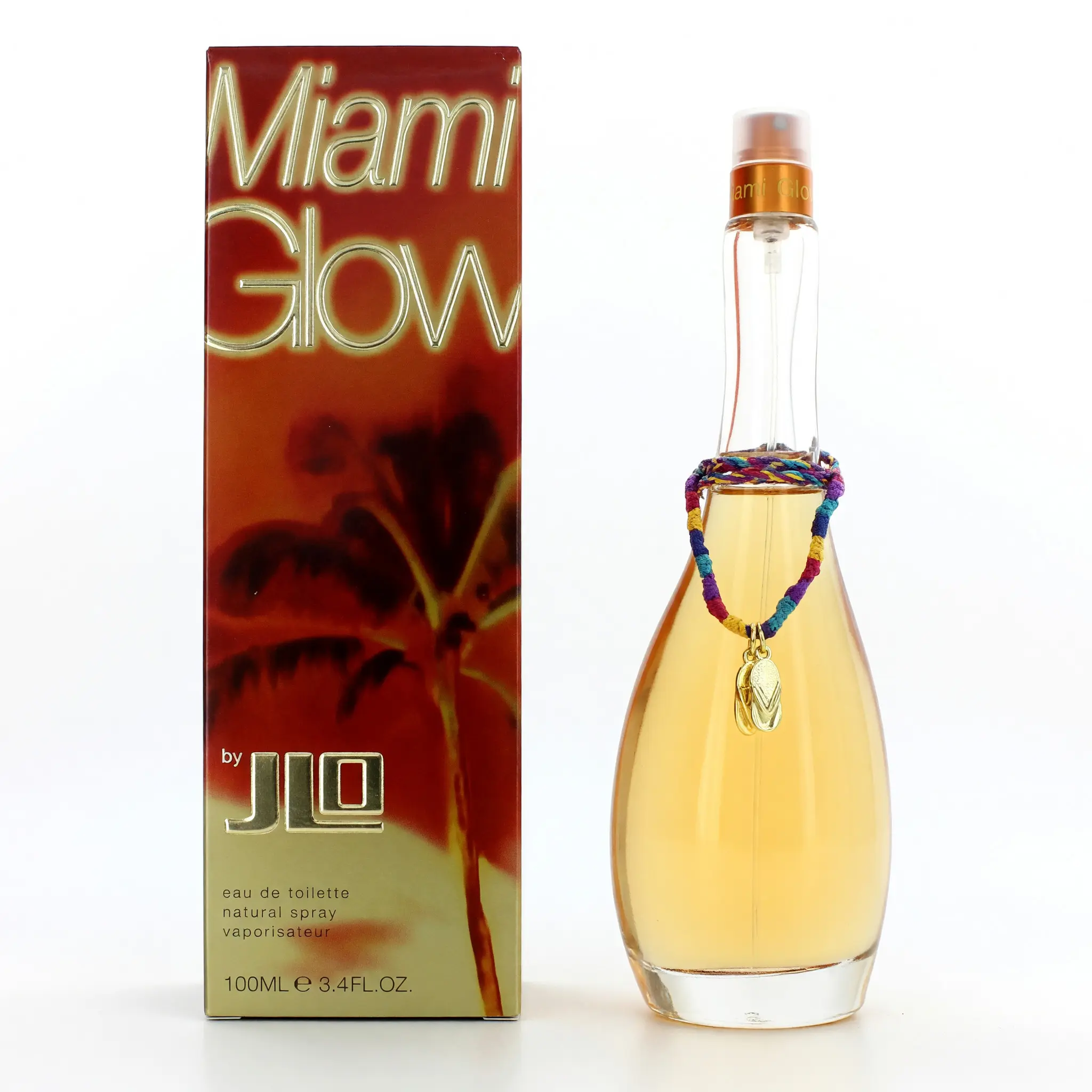 Women's Fragrance - J.Lo Miami Glow 3.4 oz EDT Spray, Bottled Women's Fragrance with Bright Citrus Notes