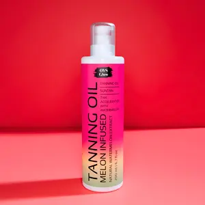 Watermelon Tanning Oil Intensive Suntan & Body Oil, Tanning Accelerator for Indoor Tanning Beds Deep, Rich Body Tan Oil, Dark Tan Enhancer