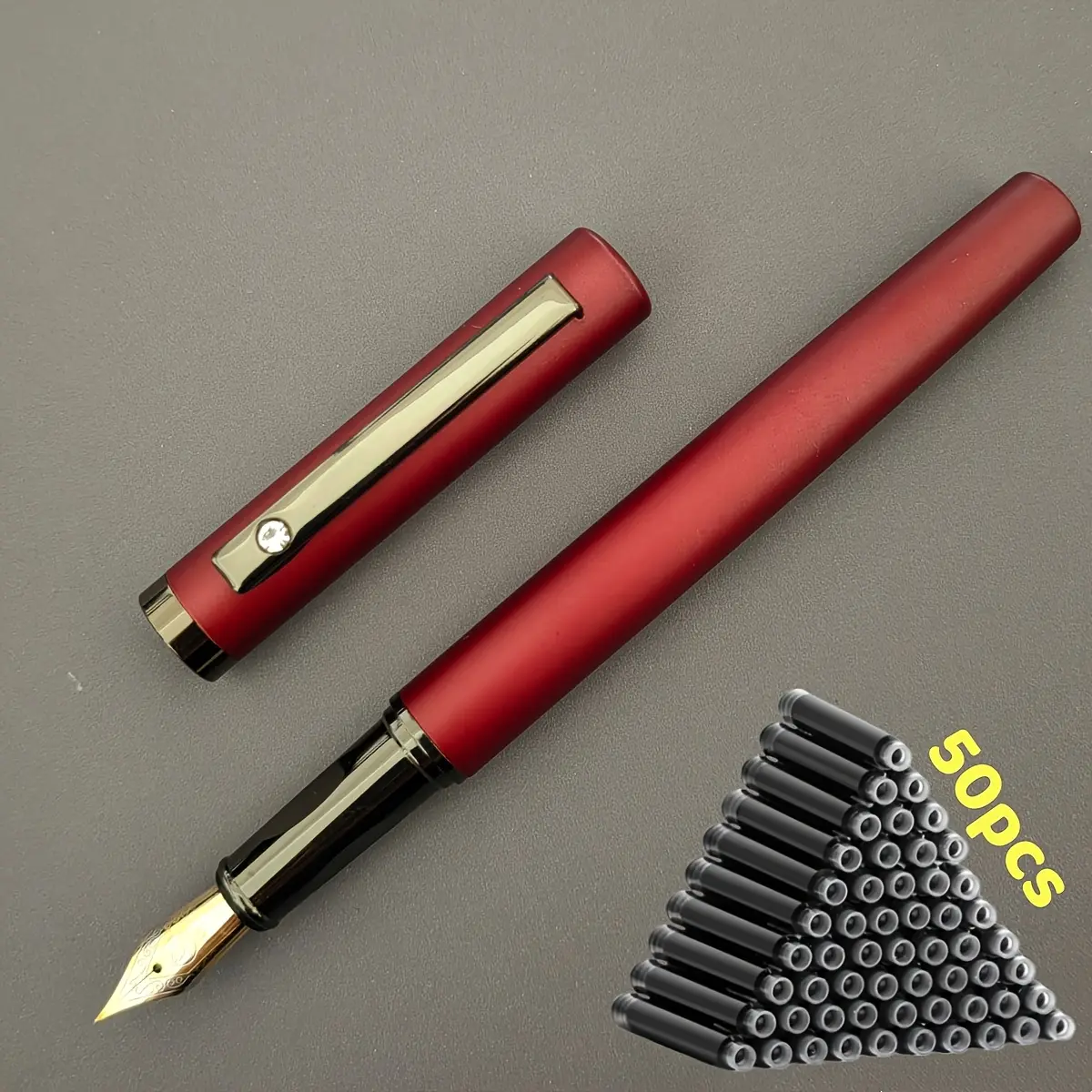 1 red item + 50 black ink pads