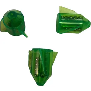 Green Rocket Rattles