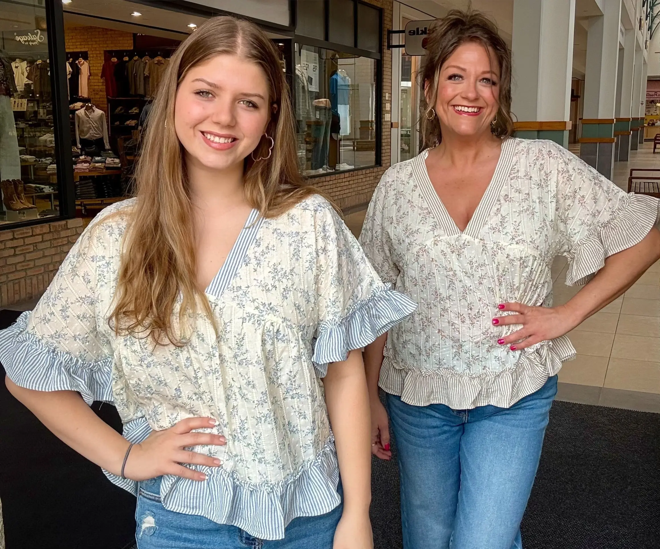 Garden Party Floral Top