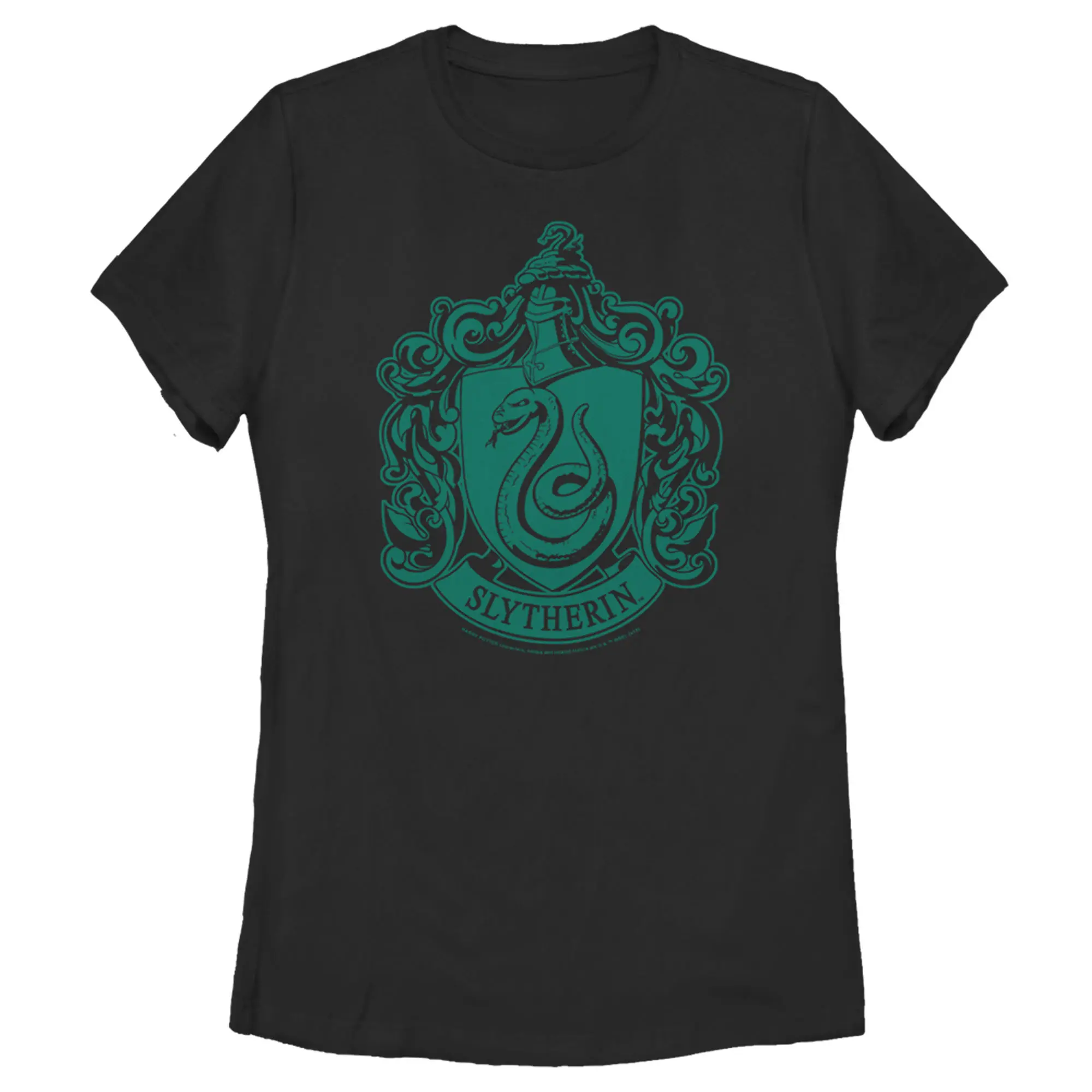 Women's Harry Potter Slytherin House Crest T-Shirt