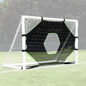 Target Net Lite Soccer Target Net - 5-Zone  Trainer for Backyard & Club Practice - Easy Setup Soccer  Equipment for  to Adults - Durable Mesh for  Soccer