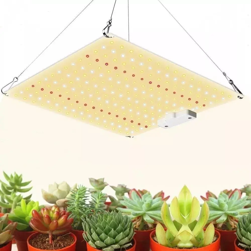 1000W Multifunction ABS+LED Grow Light, Full Spectrum High PPFD Plant Light, Low-Power LED Saves Battery Strain, Durable ABS, Easy Install for Indoor Plants Seedling Vegetables, Fits 4×4/5×5 Grow Tents