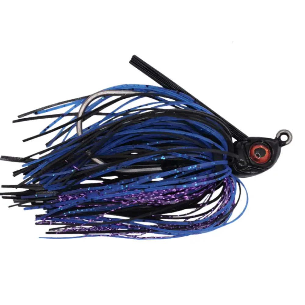 Jackpot Punching Jig Tackle, Compact Head with Streamlined Profile for Heavy Cover, Features a Redline Hook for Strong Holding Power, Fishing Tackle Lures