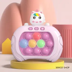 Fast Push Pop Toy for Kids – Electronic Popper with Lights & Music, Memory Challenge & Multiplayer Mode, Fun Stress Relief Game for Children