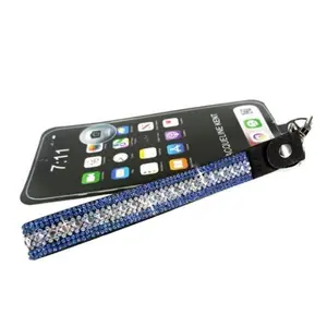 Jacqueline Kent MARINERS CROSS COLLECTION PHONE WRIST LANYARD NAVY Accessories Smartphone Rhinestone Cellphone
