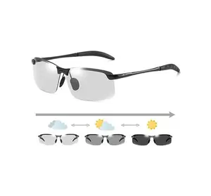 Polarized Photochromic Sunglasses for Men Women Outdoor Sports Driving Anti Glare UV400 Protection z87 Safety Glasses