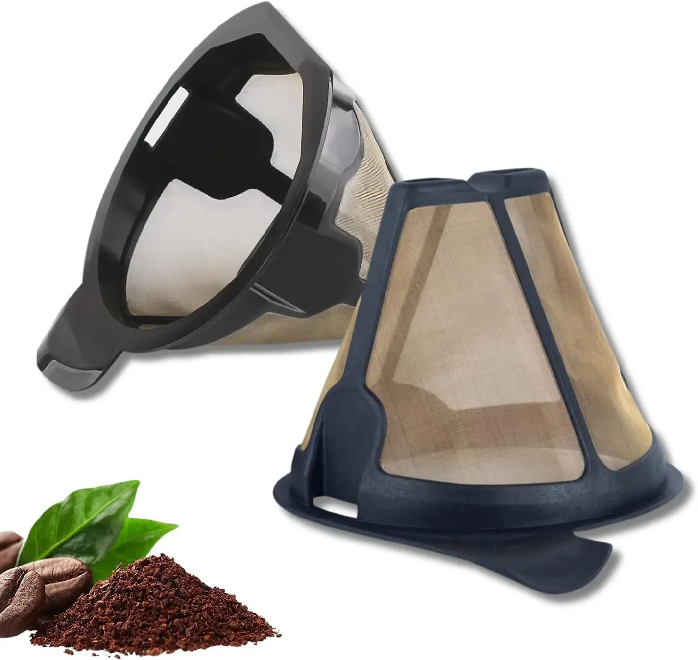  Coffee filter, cone coffee filter, coffee filter mesh, coffee accessories, reusable