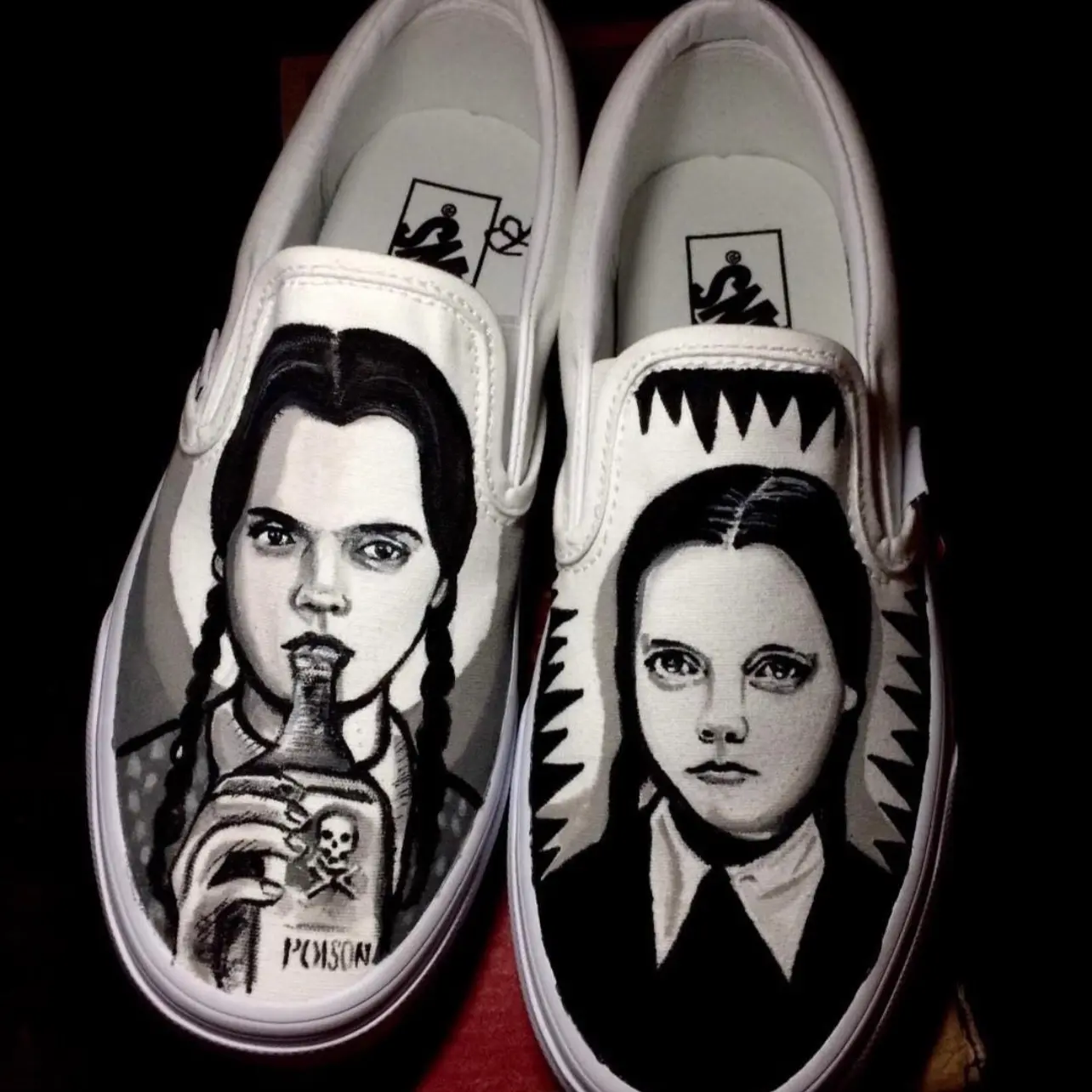 Custom slip-on Vans