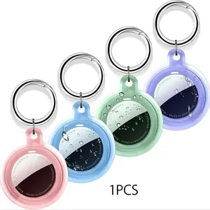 Case for Apple Airtag Holder with Keychain, Personalized Waterproof & Anti-Scratch Protection, Compatible with Airtags for Keys, Bags & Pets