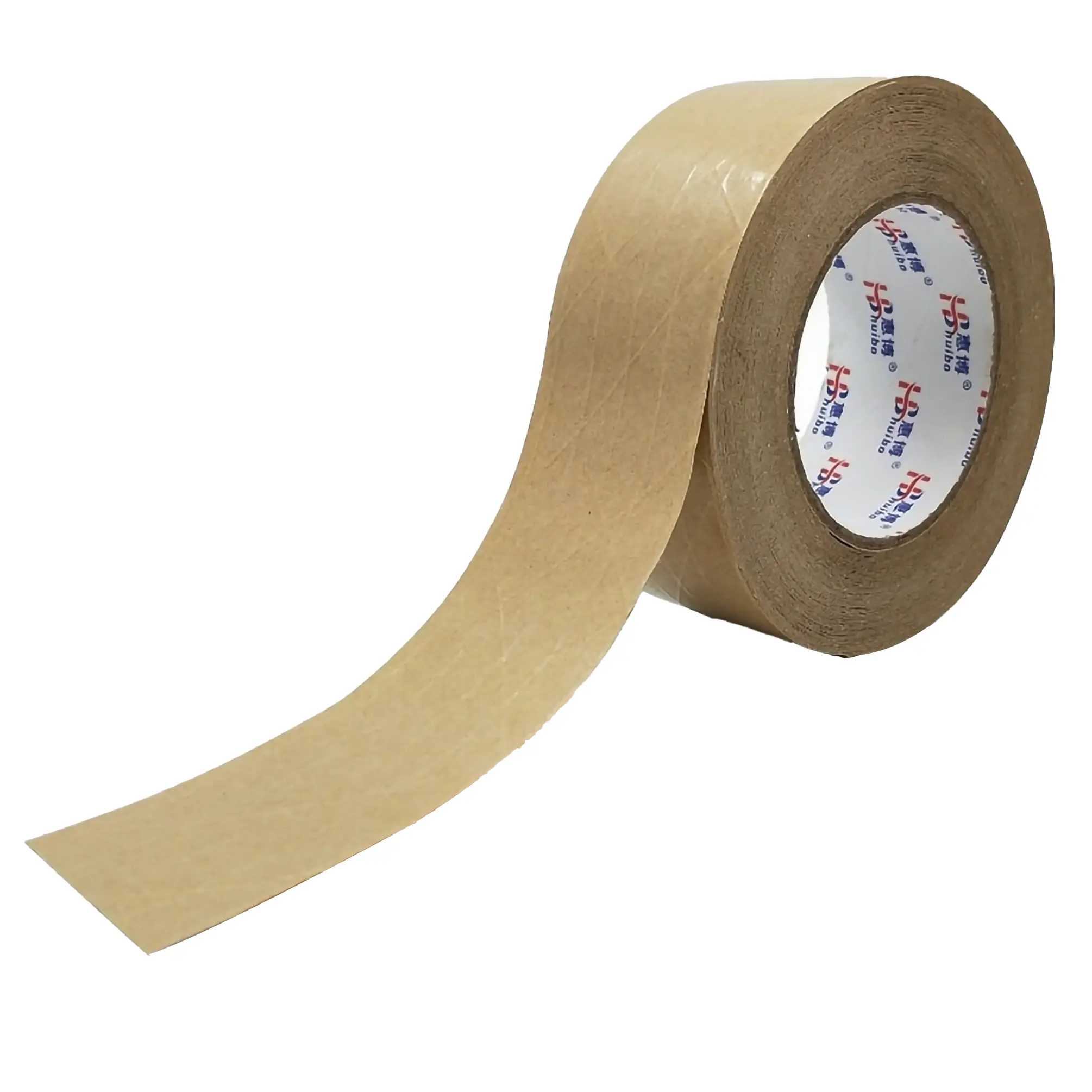 FixtureDisplays® Waterless Self Adhesive Reinforced Kraft Packing Paper Tape, 3 inches Width 164 Feet Long Gummed Tape for Heavy Duty Box Packing, Shipping, Moving and Storage 15724-NF