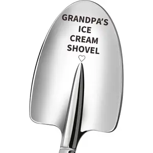 Christmas Gifts for Grandpa Stocking Stuffers, Grandpa Birthday  Father's Day Gifts Funny Thanksgiving  Presents for Papa Grandfather Engraved Grandpa's Ice Cream Shovel