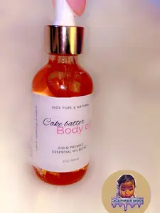 cake batter body oil