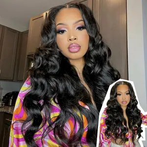[Spring 2026] AliPearl Wigs Loose Body Wave Glueless 4x7 Lace Closure Wigs Ready to Go Pre Cut Wig Human Hair