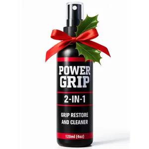 PowerGrip 2 in 1 Sports Shoe Grip Spray - Provides Traction, Rejuvenates Soles, Multipurpose Grip Enhancer, Anti-Slip Feature