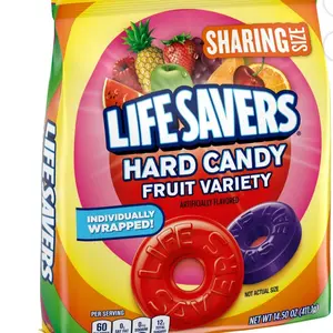 Hard Candy Fruit Variety Sharing Size 14.5 oz 108 Ct Individually Wrapped Artificially Flavored