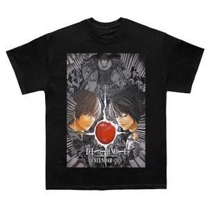 Death Note T-Shirt – Light & L Inspired Tee, Anime Fan Outfit