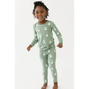 Long Sleeve Pajamas in Silly Goose Long Sleeve Pajamas in Silly Goose