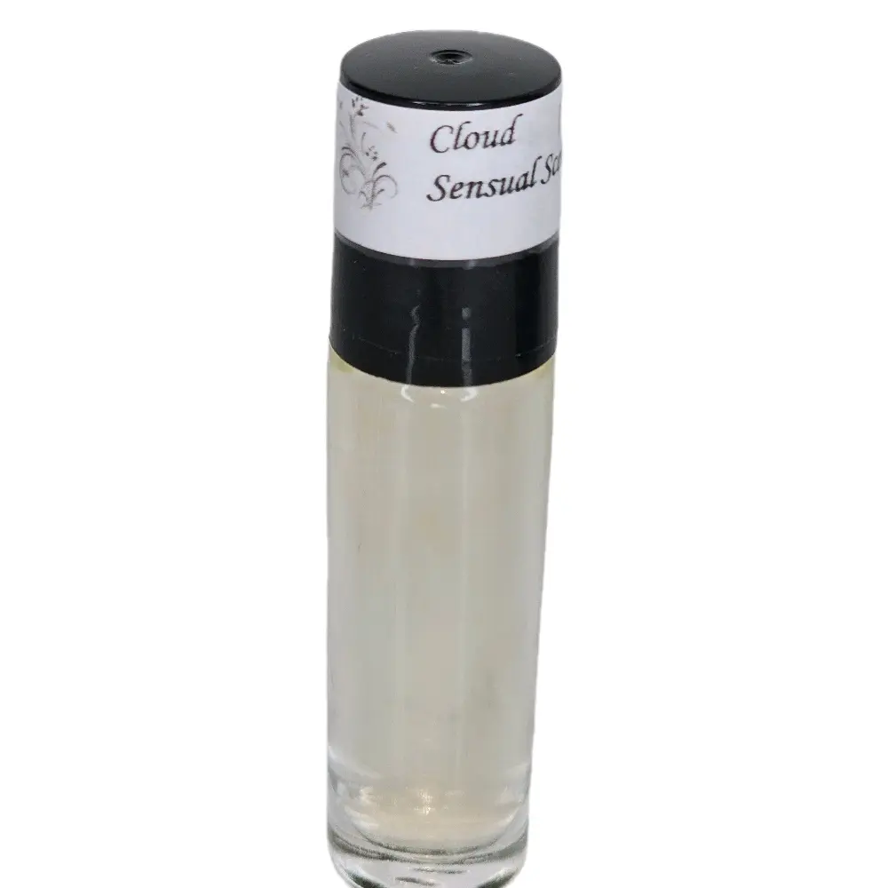 Women's Cloud Fragrance Roll-On Body Oil - Single Item with Praline, Whipped Cream, Vanilla, Bergamot, Lavender, Musk, Coconut Aroma Scented