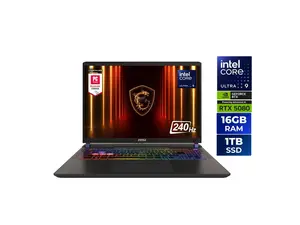 MSI Vector - LCD 16" QHD+ GeForce RTX 5080 Laptop GPU - Intel Core Ultra 9 275HX  - 16GB Memory - 1 TB SSD - Windows 11 Home - Gaming Laptop - 240 Hz (Vector 16 HX AI A2XWIG-050US )
