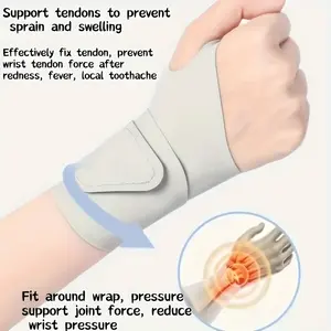 Two adjustable wrist support straps - ideal for sports, weightlifting, and strength training