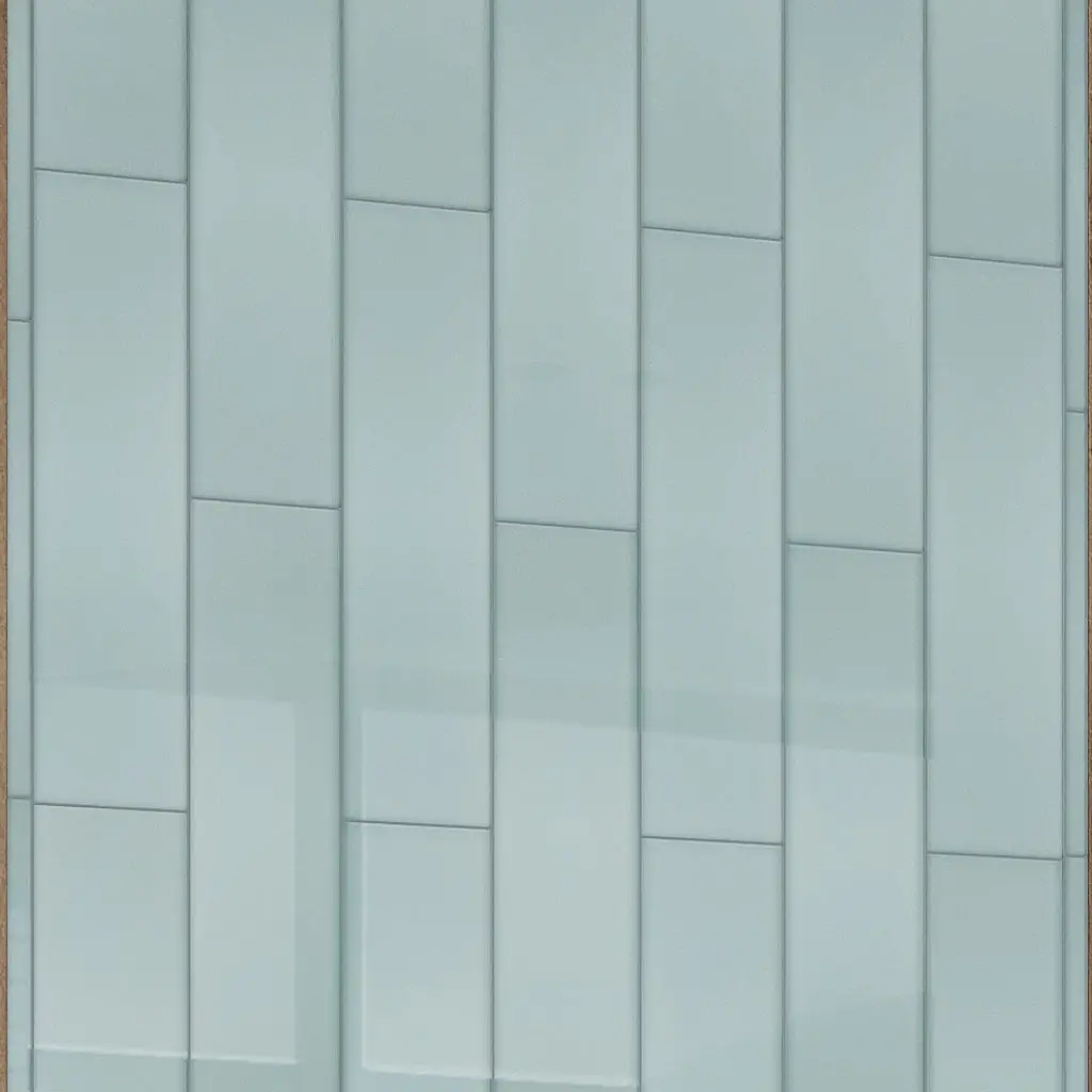 Blizzard Blue 4x16 Glossy Subway Glass Tile (12 pack, 5.33 sq ft/case)
