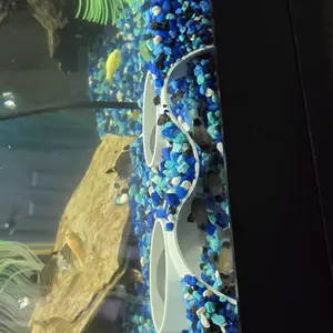 Aquarium Cave System with Bio-curved Tunnels, Expandable Natural Shelter for Large Fish Tanks, Non-toxic Resin Decor for Cichlids/Plecos/Shrimp, Natural Habitat