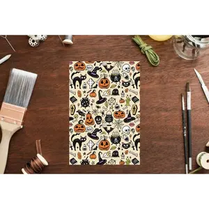 Halloween Transfers Halloween Transfer Sheets 2023 Bundle, Polymer Clay Halloween Transfer Paper