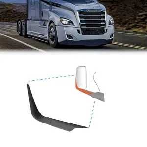 Door Side Mirror Arm Cover Replacement for 2018-2024 Freightliner Cascadia | Right | Black
