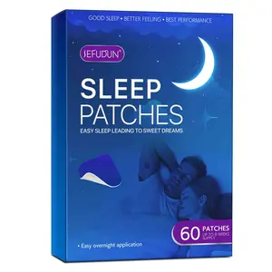 Sefudun Sleep Patches for Adults - Long-Lasting Night Comfort with Melatonin & Lavender - 60 Patches for Optimum Sleep Quality