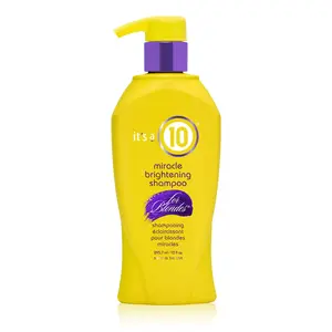 It's a 10 Miracle Brightening Blonde Purple Shampoo